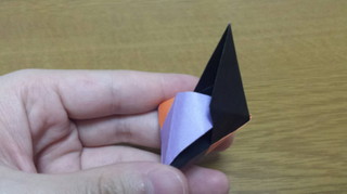 両三角錐の作り方6-2